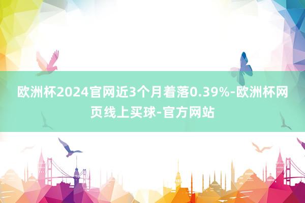 欧洲杯2024官网近3个月着落0.39%-欧洲杯网页线上买球-官方网站